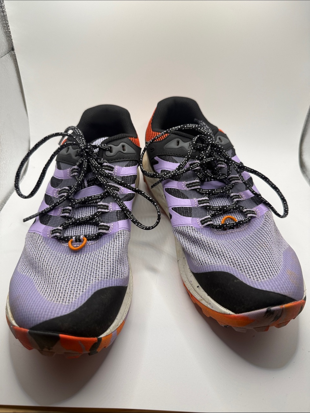 Merrell Purple and Orange Women's Trail Running Shoes